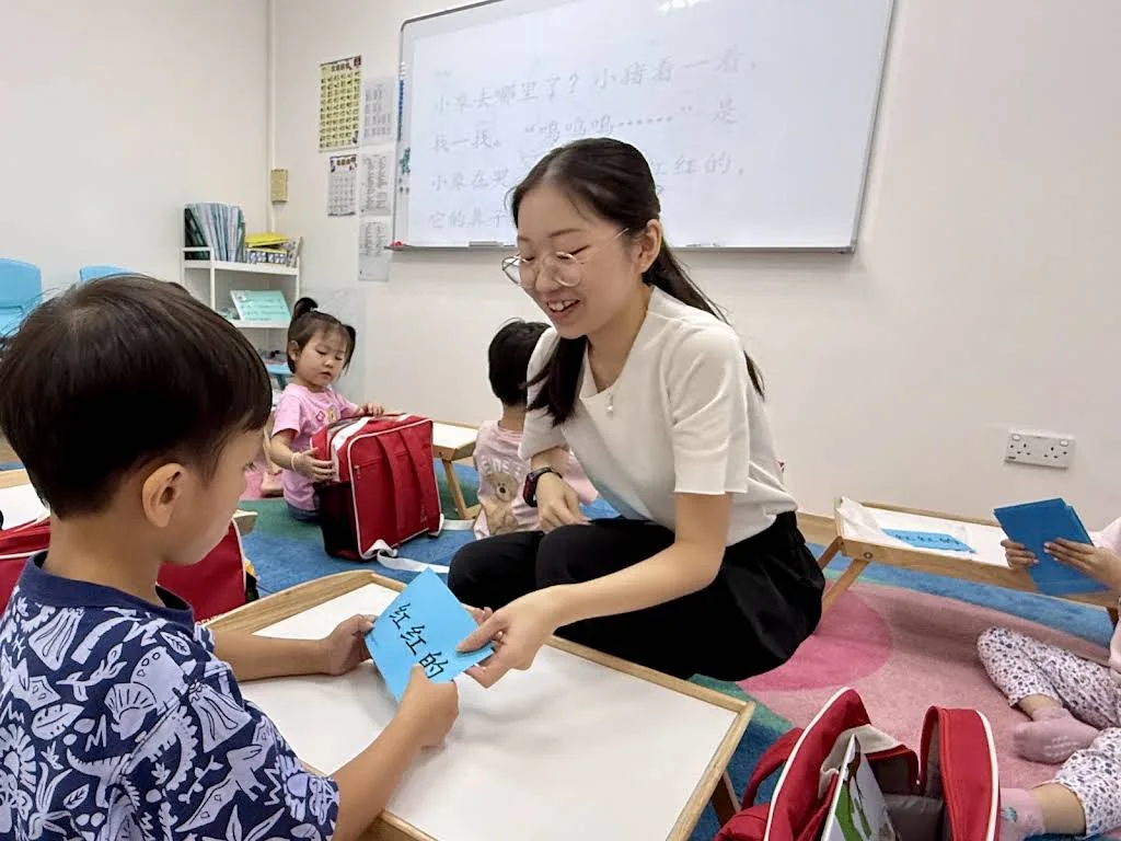 Chinese lesson at HAO Bedok Reservoir centre